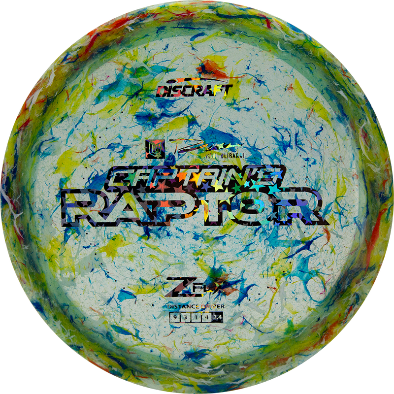 Discraft Jawbreaker Z FLX Captain's Raptor - Paul Ulibarri 2024 Signature Series