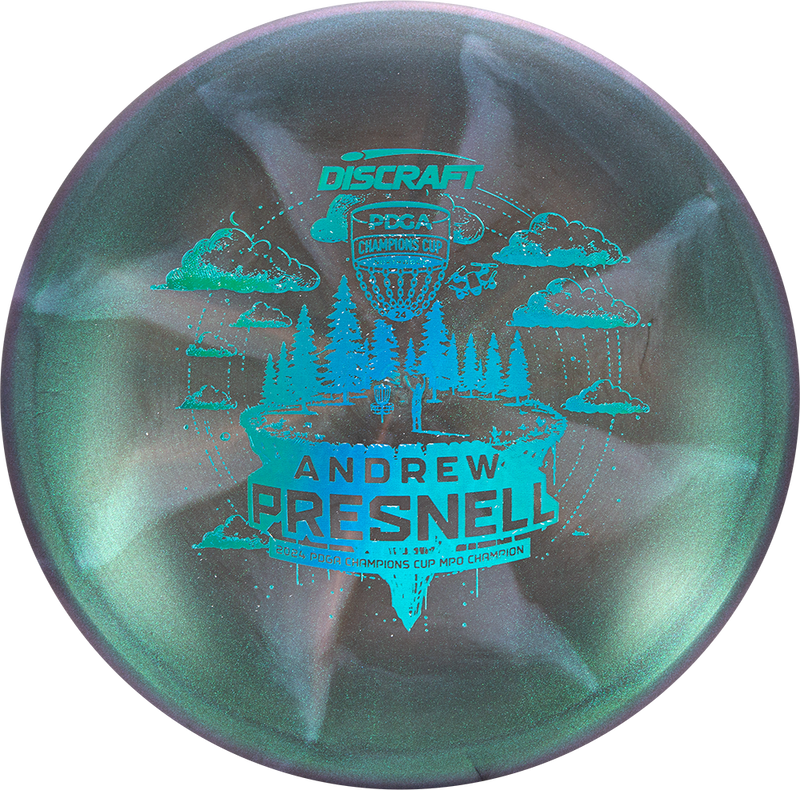 Discraft Z Swirl Colorshift Drone - Andrew Presnell 2024 Champions Cup Champion