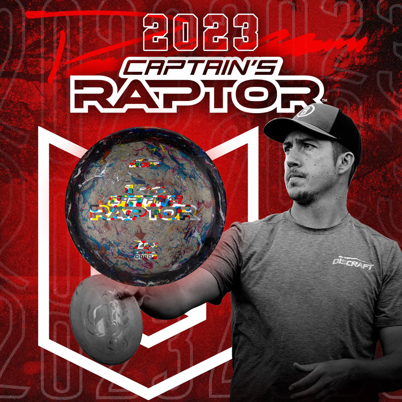 Discraft Jawbreaker Z FLX Captain's Raptor - Paul Ulibarri 2024 Signature Series