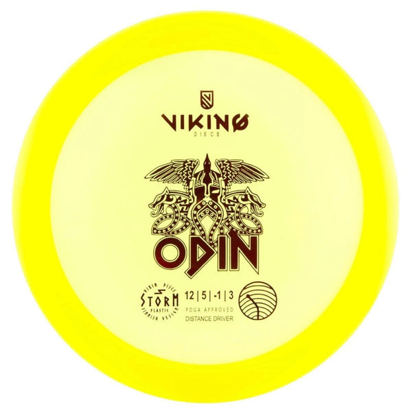 Viking Discs Storm Odin driver disc, yellow disc