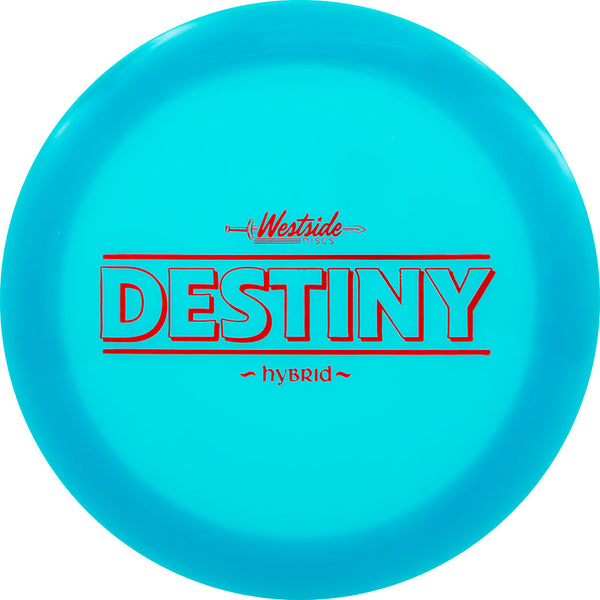 Westside Discs VIP Hybrid Destiny driver disc, blue disc