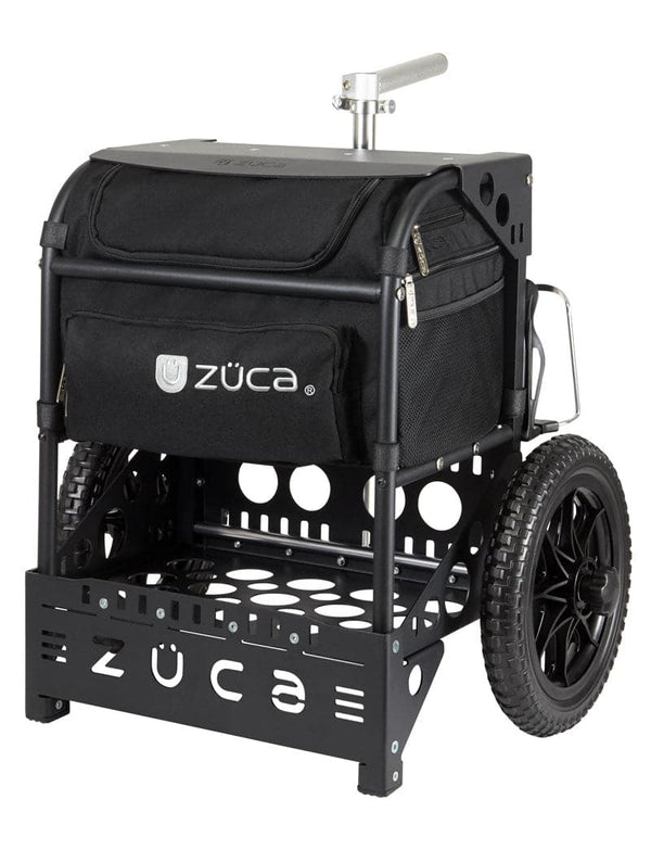 Zuca Black Transit Disc Golf Cart - Black Transit Insert Bag