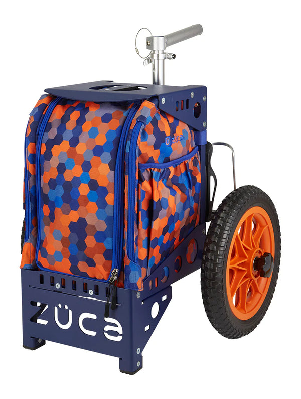 Zuca Navy Compact Disc Golf Cart - Garrett Gurthie Special Edition Compact Insert Bag