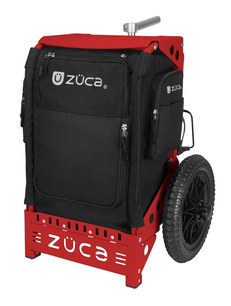 Zuca Red Backpack Cart - Black Trekker Insert Bag