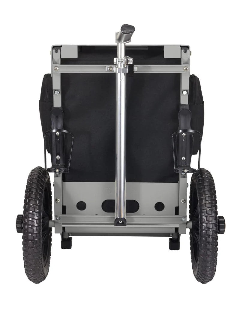 Zuca Gray Backpack Cart - Black Trekker Insert Bag