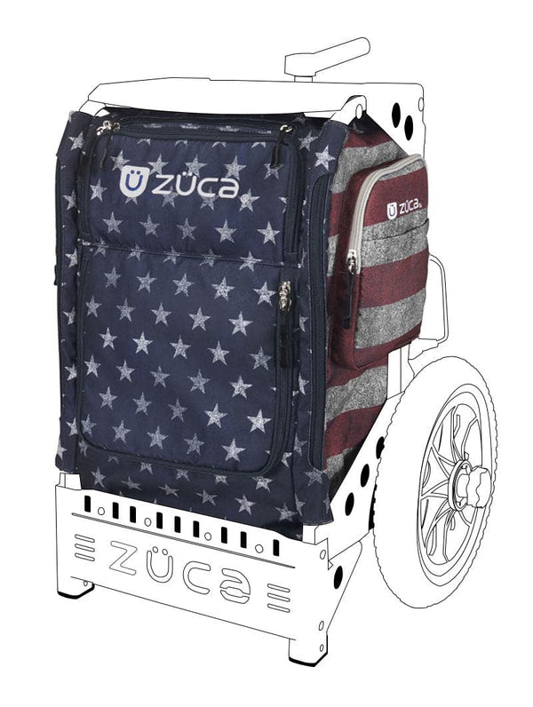 Zuca Trekker Disc Golf Insert Bag - Old Glory