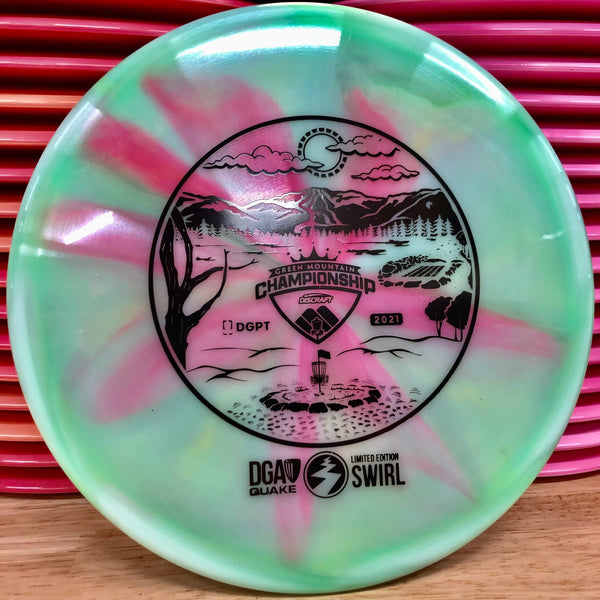 DGA Swirl Limited Edition Quake - Green Mountain