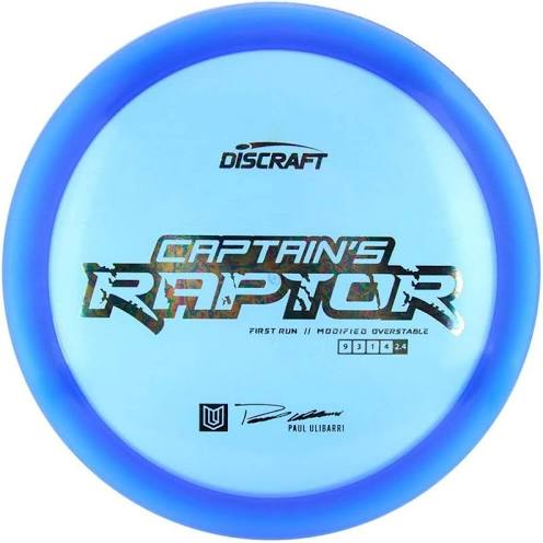 Discraft Z Captain's Raptor - Paul Ulibari First Run