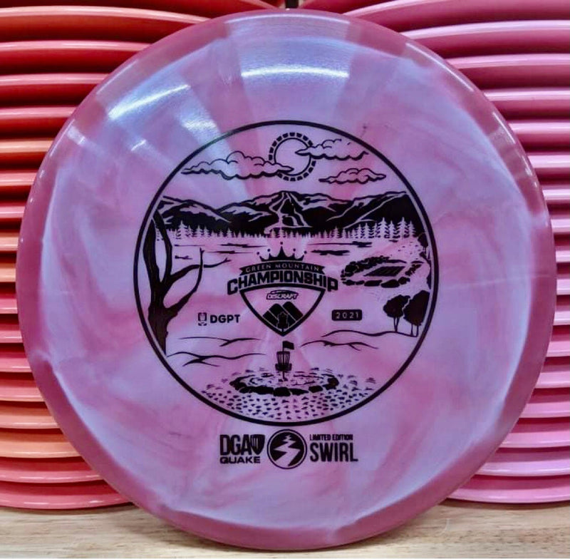 DGA Swirl Limited Edition Quake - Green Mountain