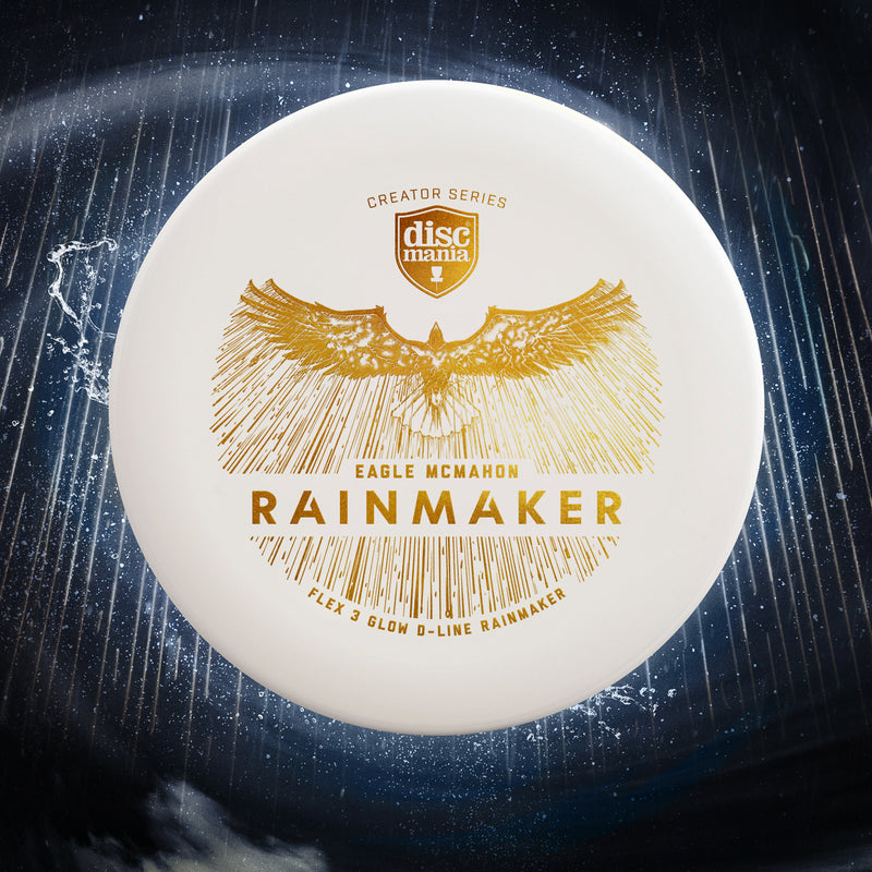 Discmania Glow D-Line Flex 3 Eagle McMahon Rainmaker - Eagle McMahon Creator Series