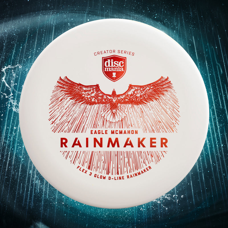 Discmania Glow D-Line Flex 3 Eagle McMahon Rainmaker - Eagle McMahon Creator Series