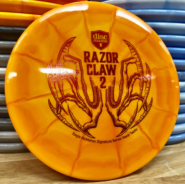 Discmania Lux Vapor Tactic - Eagle McMahon 2022 Signature Series Razor Claw 2