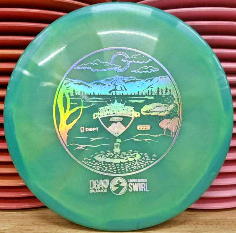 DGA Swirl Limited Edition Quake - Green Mountain