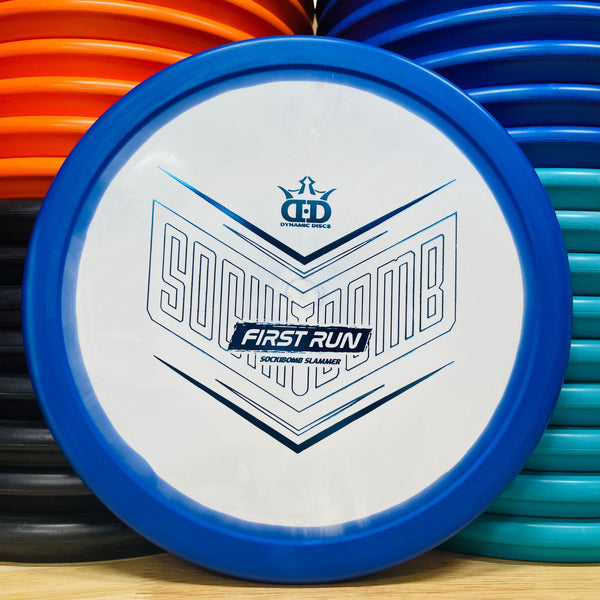 Dynamic Discs Classic Supreme Orbit Slammer - Sockibomb Stamp