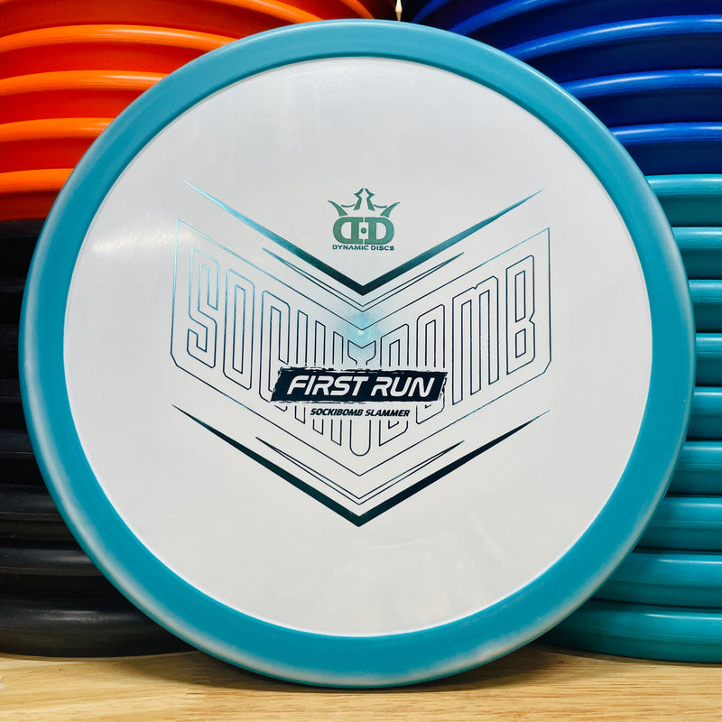 Dynamic Discs Classic Supreme Orbit Slammer - Sockibomb Stamp