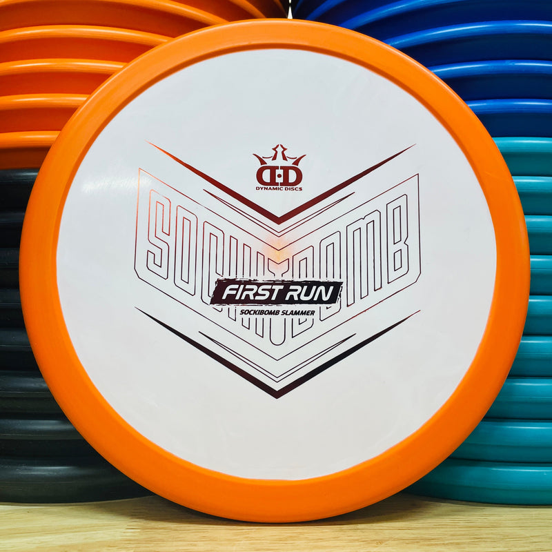 Dynamic Discs Classic Supreme Orbit Slammer - Sockibomb Stamp