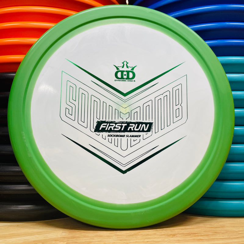 Dynamic Discs Classic Supreme Orbit Slammer - Sockibomb Stamp