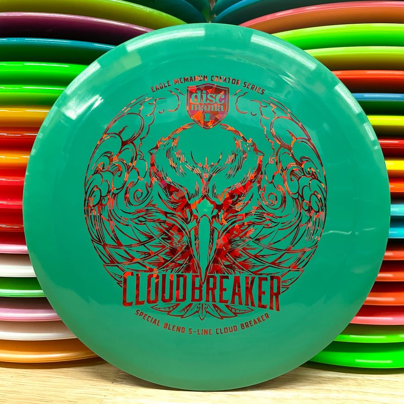 Discmania Special Blend S-Line Cloud Breaker - Eagle McMahon Creator Series in Dark Green