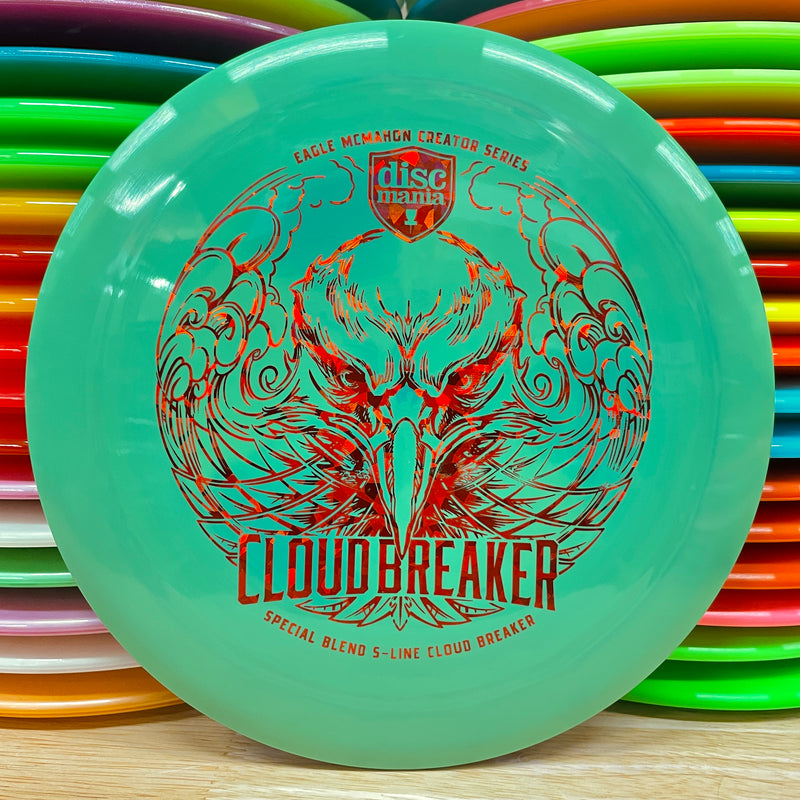 Discmania Special Blend S-Line Cloud Breaker - Eagle McMahon Creator Series in Green