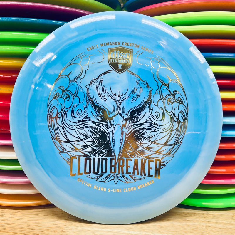 Discmania Special Blend S-Line Cloud Breaker - Eagle McMahon Creator Series in Light Blue