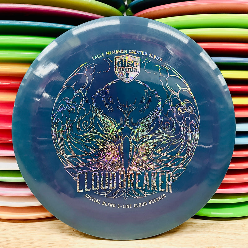 Discmania Special Blend S-Line Cloud Breaker - Eagle McMahon Creator Series in Purple & Teal