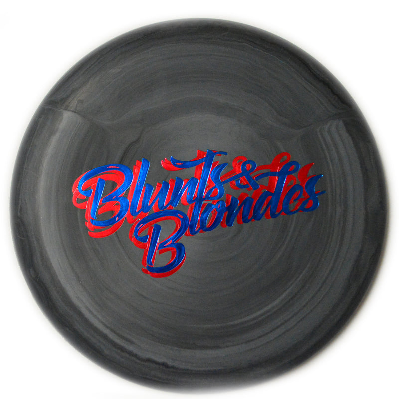 double rare stamp disc golf new red blue black putter blondes