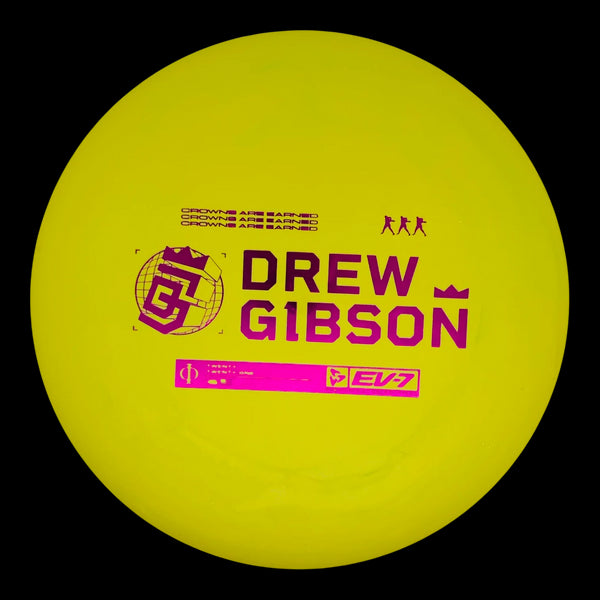 EV-7 OG Base Phi - Drew Gibson Crowns Are Earned Stamp