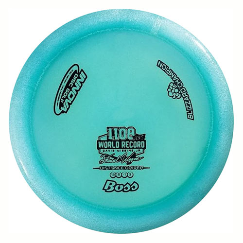 Innova Blizzard Champion Boss - David Wiggins Jr. 1108ft World Record Stamp