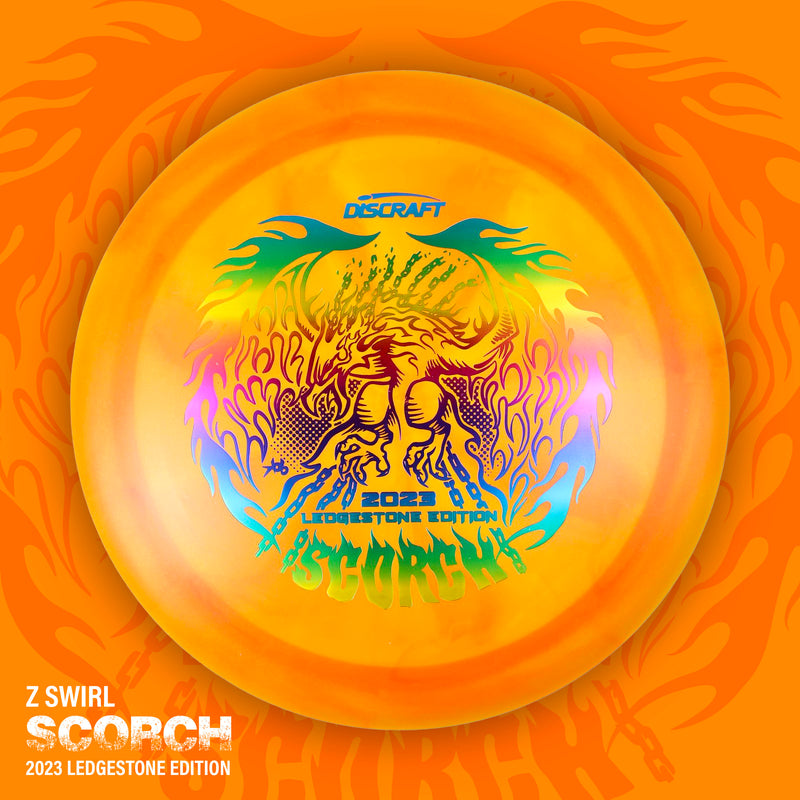 Discraft Z Metallic Swirl Scorch - 2023 Ledgestone