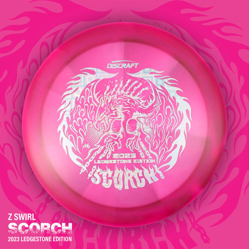 Discraft Z Metallic Swirl Scorch - 2023 Ledgestone